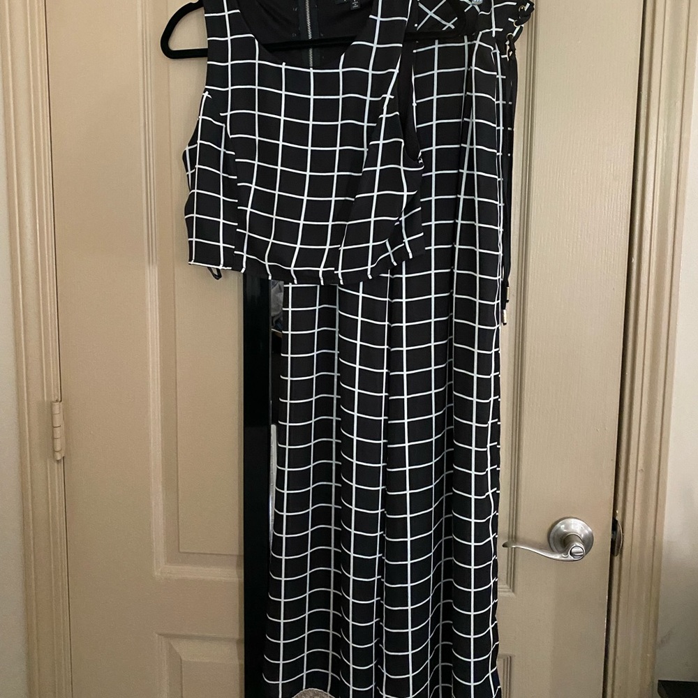 Two piece jumpsuit